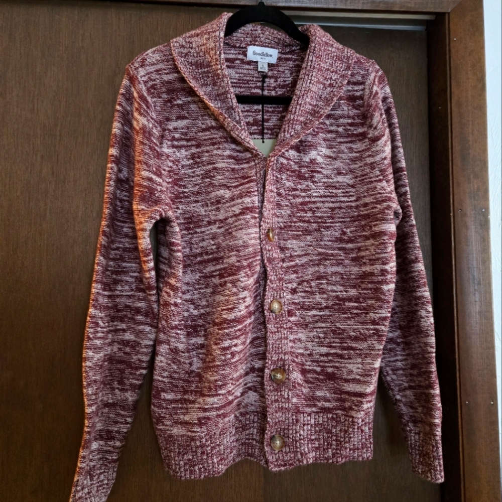 Mens Goodfellow sweater button down
